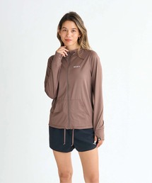 ROXY（ロキシー）の「AURORA  ロキシー長袖ジップアップパーカーラッシュガード(水着)（ラッシュガード）」