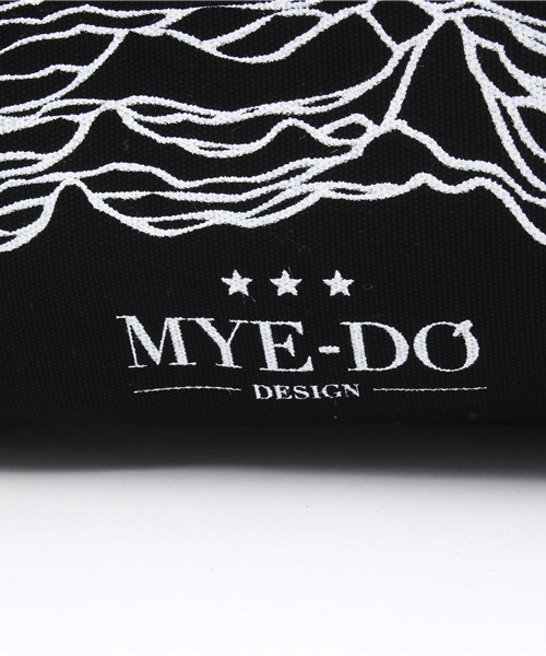 MYE-DO'（マイ・ドゥ）の「トート バッグ "Unknown Pleasures”（トートバッグ・メンズ・ブラック・FREE）」の5枚目の写真