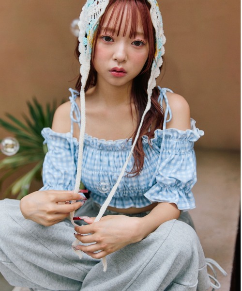 OLIVE des OLIVE シャーリングswim wear 水着 OLIVE des OLIVE（オリーブデオリーブ）の「シャーリングswim