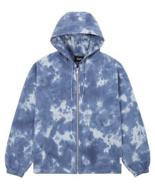 HUF GARDEN CENTER PIGMENT DYED CANVAS JACKET（ブルゾン）｜HUF