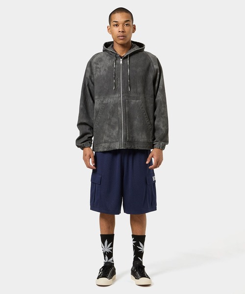 HUF GARDEN CENTER PIGMENT DYED CANVAS JACKET（ブルゾン