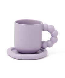 Francfranc（フランフラン）の「プランプ マグ&コースター パープル（食器・レディース）」