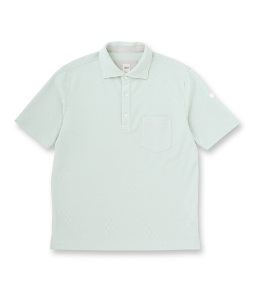 TAKEO KIKUCHI(タケオキクチ)の「【尾州織】メランジメッシュ ポロシャツ(ポロシャツ・メンズ・ライトグレー/ライトブルー/ブルー系その他/ネイビー/ブラウン系/レンガ・01/02/03/04/05)」の7枚目の写真