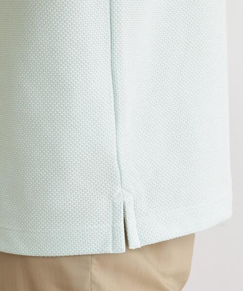 TAKEO KIKUCHI(タケオキクチ)の「【尾州織】メランジメッシュ ポロシャツ(ポロシャツ・メンズ・ライトグレー/ライトブルー/ブルー系その他/ネイビー/ブラウン系/レンガ・01/02/03/04/05)」の14枚目の写真