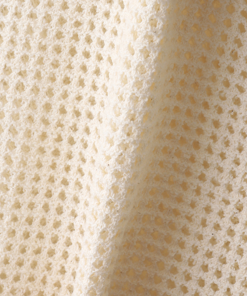 JOURNAL STANDARD(ジャーナルスタンダード)の「ヘンリーメッシュニット(ニット/セーター・レディース・ライトグレー/イエロー/アイボリー・FREE)」の17枚目の写真