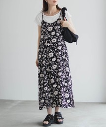 Howdy Marie インドファブリック キャミワンピース + Tシャツ セット アンサンブル