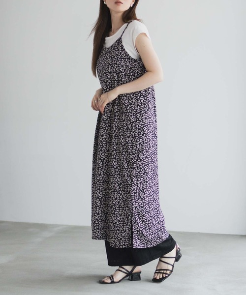 Howdy Marie(ハウディ―マリー)の「Howdy Marie インドファブリック キャミワンピース + Tシャツ セット アンサンブル(ワンピース・レディース・グレー系その他2/ブラック系その他/グレー系その他・M/L)」の17枚目の写真