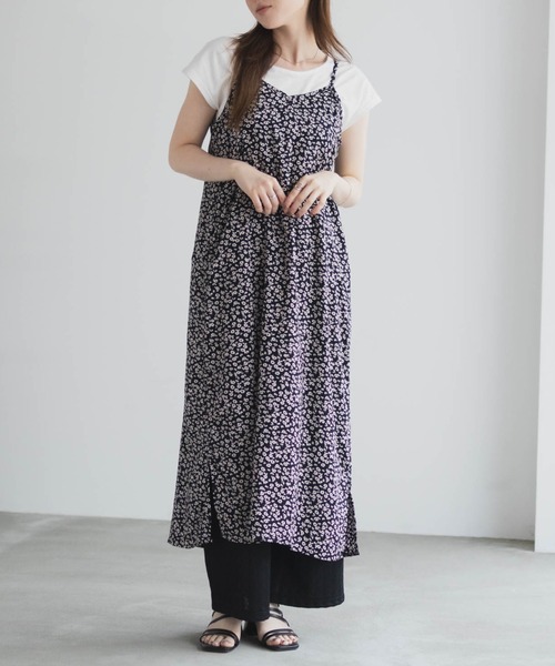 Howdy Marie(ハウディ―マリー)の「Howdy Marie インドファブリック キャミワンピース + Tシャツ セット アンサンブル(ワンピース・レディース・グレー系その他2/ブラック系その他/グレー系その他・M/L)」の16枚目の写真