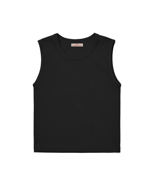 clor(クロル)の「COTTON ESSENTIAL TOP(タンクトップ・レディース・オリーブ/レッド/グレー/アイボリー/スカイブルー/ブラック・M/S)」の3枚目の写真