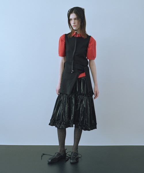 clor(クロル)の「COTTON ESSENTIAL TOP(タンクトップ・レディース・オリーブ/レッド/グレー/アイボリー/スカイブルー/ブラック・M/S)」の13枚目の写真