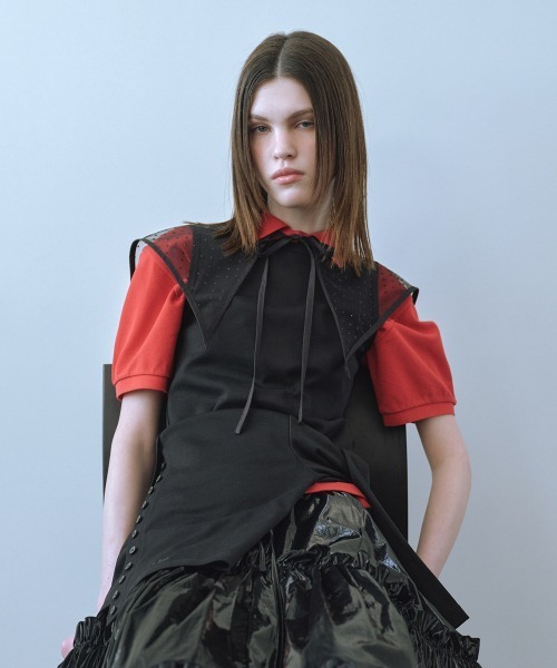 clor(クロル)の「COTTON ESSENTIAL TOP(タンクトップ・レディース・オリーブ/レッド/グレー/アイボリー/スカイブルー/ブラック・M/S)」の12枚目の写真