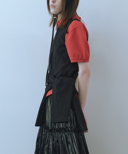 clor(クロル)の「COTTON ESSENTIAL TOP(タンクトップ・レディース・オリーブ/レッド/グレー/アイボリー/スカイブルー/ブラック・M/S)」の11枚目の写真
