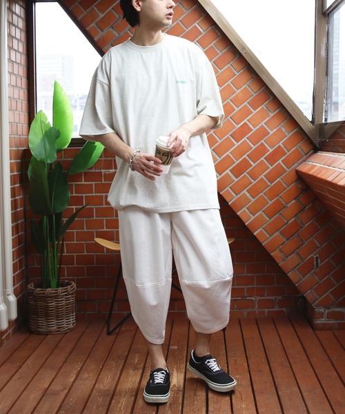 GERRY(ジェリー)の「GERRY カラーボックスロゴTシャツ(Tシャツ/カットソー・メンズ・オートミール/パープル/ホワイト/カーキ/ブラック・MEDIUM/X-LARGE/LARGE)」の8枚目の写真