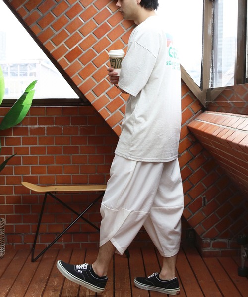 GERRY(ジェリー)の「GERRY カラーボックスロゴTシャツ(Tシャツ/カットソー・メンズ・オートミール/パープル/ホワイト/カーキ/ブラック・MEDIUM/X-LARGE/LARGE)」の9枚目の写真