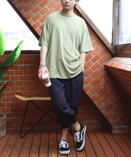 GERRY(ジェリー)の「GERRY カラーボックスロゴTシャツ(Tシャツ/カットソー・メンズ・オートミール/パープル/ホワイト/カーキ/ブラック・MEDIUM/X-LARGE/LARGE)」の17枚目の写真