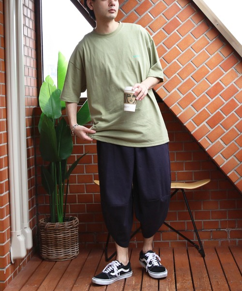 GERRY(ジェリー)の「GERRY カラーボックスロゴTシャツ(Tシャツ/カットソー・メンズ・オートミール/パープル/ホワイト/カーキ/ブラック・MEDIUM/X-LARGE/LARGE)」の20枚目の写真