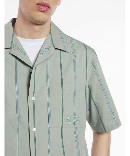 Maison Kitsune（メゾンキツネ）の「RESORT SHIRT（シャツ/ブラウス・メンズ・ブルー系その他・L/M/S/XL/XS）」の6枚目の写真