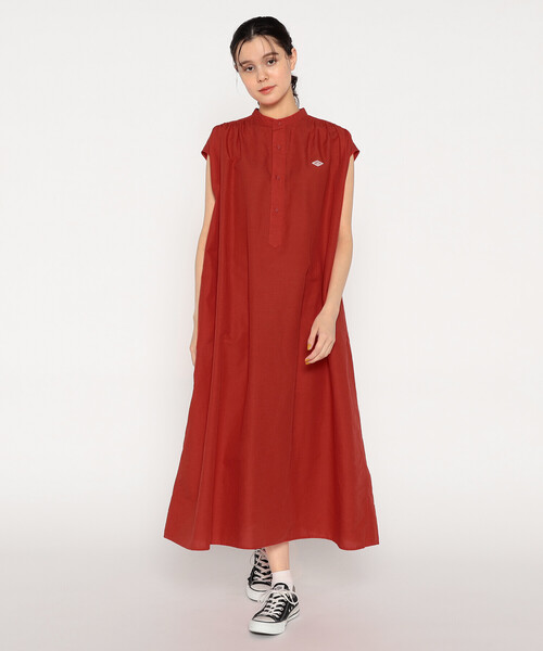 DANTON 【DANTON shop限定】SLEEVELESS DRESS STORE EXCLUSIVE】WOMEN'S SLEEVELESS DRESS PLAIN｜DRESS
