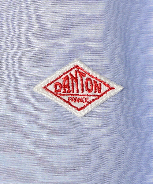 DANTON（ダントン）の「WOMEN'S COTTON LINEN SLUB SLEEVELESS DRESS（ワンピース・レディース・レッド/ブラック/サックスブルー/グレイッシュベージュ・36）」の20枚目の写真