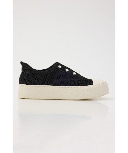 STACCATO(スタッカート)の「ストーンハンディプラットフォームスリッポン(スリッポン・レディース・ブラック/グレー・22.5cm/23.0cm/23.5cm/24.0cm/24.5cm)」の5枚目の写真