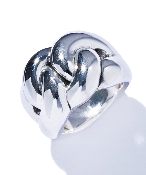 IRIS47(イリスフォーセブン)の「【IRIS 47】blow 3chain ring/ブロウ 3チェーン リング(リング・レディース・シルバー・#15/#13/#11/#9)」の2枚目の写真