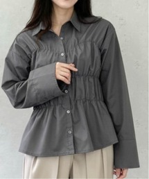 ブロードシャーリングシャツ