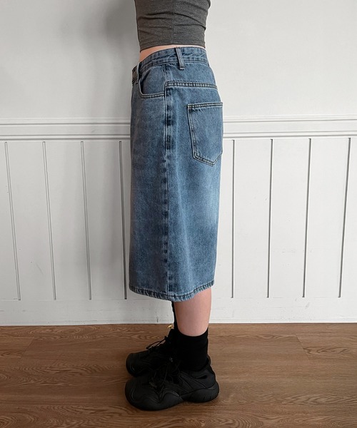 セール】デニムバミューダパンツ/2025 SS COLLECTION（デニム