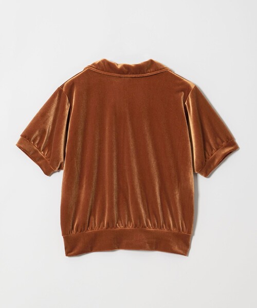 Steven Alan 2024AW ベロア ロングスリーブ プルオーバー Steven Alan＞リブ ロングスリーブ プルオーバー