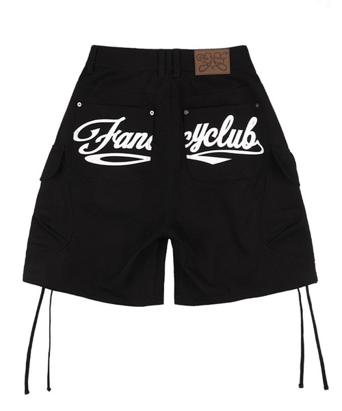FANCY CLUB ■ Cargo Lettering Bermuda Pants ショートパンツ FANCY CLUB/ファンシークラブ CARGO LETTERING BERMUDA PANTS
