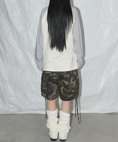 FANCY CLUB/ファンシークラブ CARGO LETTERING BERMUDA PANTS