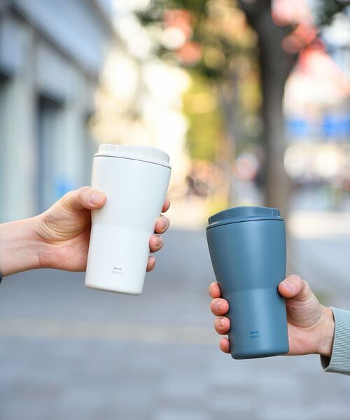 BRUNO（ブルーノ）の「2WAYストロータンブラー M（グラス/マグカップ/タンブラー・レディース・ホワイト/グレー系その他/ピンク・ﾌﾘ-）」の4枚目の写真