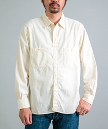 OMNIGOD（オムニゴッド）の「[ OMNIGOD mens / オムニゴッド ] 生成りシャンブレー ワークシャツⅢ（シャツ/ブラウス・メンズ）」