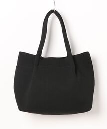 CARETTE（カレット）の「ニット仕立てのフォーマルトートバック【喪服・礼服・ブラックフォーマル】（トートバッグ）」
