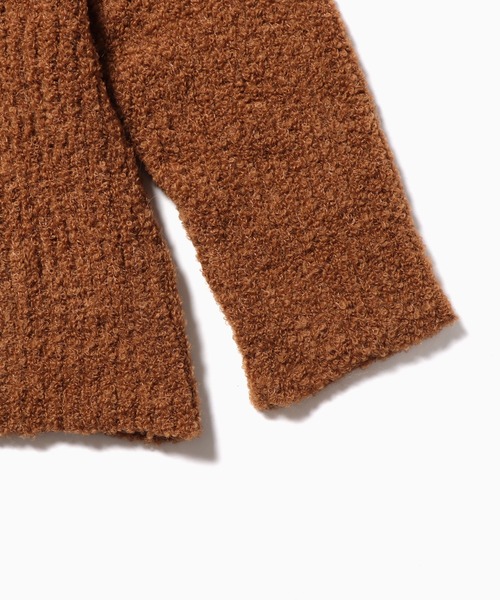 SAYAKADAVIS（サヤカディヴィス）の「SAYAKA DAVIS/サヤカ デイヴィス Knit Polo ニットポロシャツ（ニット/セーター・レディース・ブラウン/クリーム・S）」の18枚目の写真