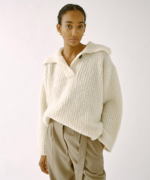セール】SAYAKA DAVIS/サヤカ デイヴィス Knit Polo ニット