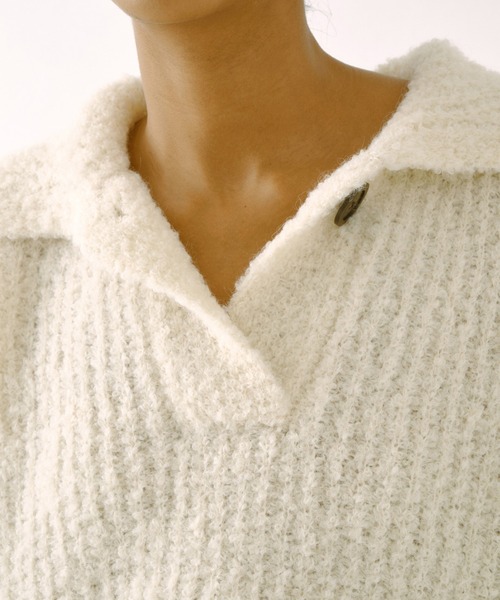 セール】SAYAKA DAVIS/サヤカ デイヴィス Knit Polo ニット