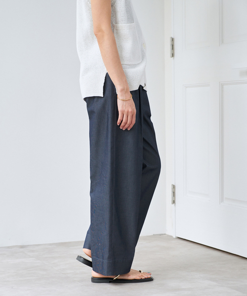 IENA(イエナ)の「《WEB限定/追加》デニムスラックス(デニムパンツ・レディース・ブルー・34/36/38/40)」の10枚目の写真