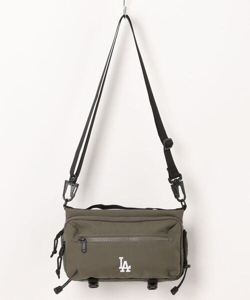 MLB(メジャーリーグベースボール)の「MLB CORDURA ワンポイントロゴショルダーバッグ1【ヤンキース/ドジャース】(ショルダーバッグ・レディース・ブラック系その他/ブラック/カーキ/グリーン系その他・FREE)」の4枚目の写真