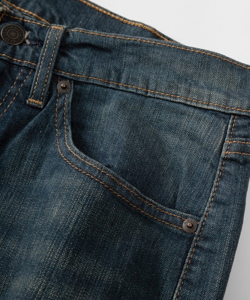 Levi's（リーバイス）の「【74】【Levi's/リーバイス】505 REGULAR STRAIGHT/505レギュラーストレート/ストレッチ（デニムパンツ・メンズ・インディゴブルー/ダークインディゴブルー/ライトブルー/ブルー・32inch/33inch/34inch/36inch/31inch/30 inch/30inch/29inch/28inch）」の8枚目の写真