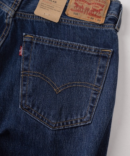 Levi's(リーバイス)の「【74】【Levi's/リーバイス】505 REGULAR STRAIGHT/505レギュラーストレート/ストレッチ/26SS新色追加(デニムパンツ・メンズ・インディゴブルー/ダークインディゴブルー/ライトブルー/ブルー/ライトインディゴブルー・32inch/33inch/34inch/36inch/31inch/30 inch/30inch/29inch/28inch)」の15枚目の写真