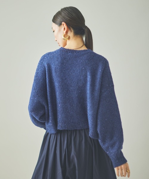 セール】Curensology(カレンソロジー)/スパングルニットプルオーバー