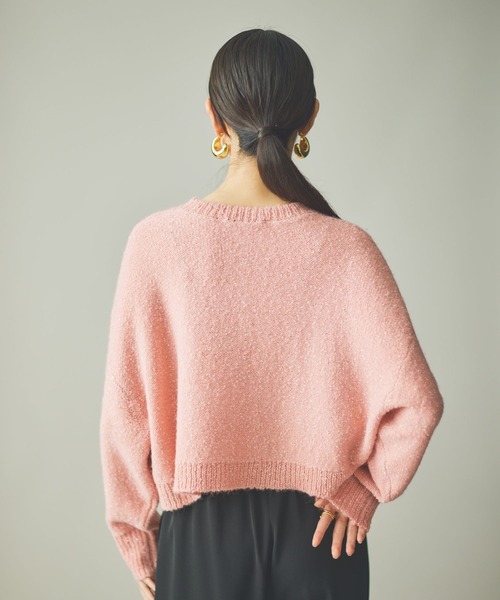 Curensology（カレンソロジー）の「Curensology(カレンソロジー)/スパングルニットプルオーバー（ニット/セーター・レディース・グレー/ライトピンク/ネイビー/モカ/ダークブラウン・FREE）」の19枚目の写真