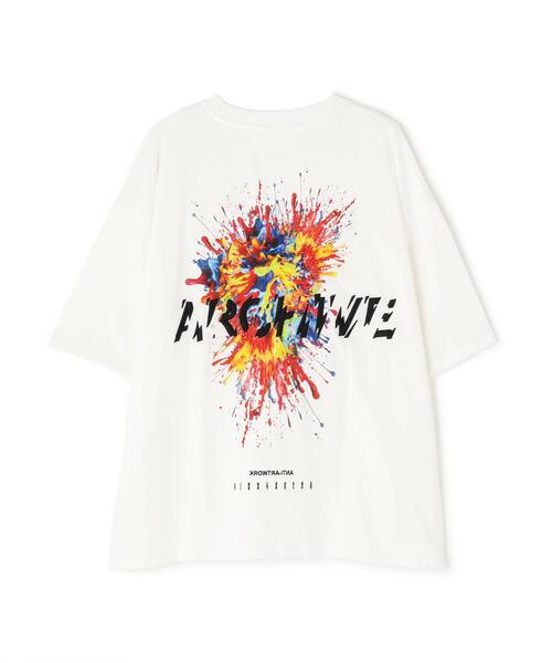 A4A(エーフォーエー)の「A4A/エーフォーエー/SST SPLASH(Tシャツ/カットソー・レディース・ブラック/ホワイト・L/M/S)」の2枚目の写真