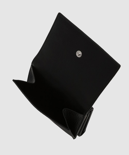 MARNI（マルニ）の「MENDING CALF LEATHER / 3つ折り財布（財布・メンズ・ブラック/マスタード/ボルドー/ブラウン/ダークグリーン・ONE SIZE）」の7枚目の写真