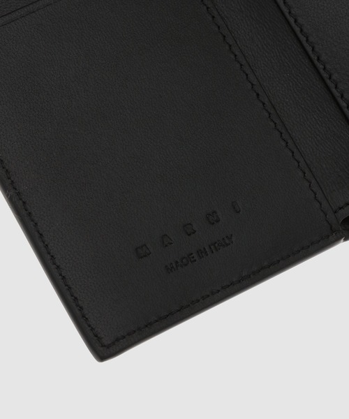 MARNI（マルニ）の「MENDING CALF LEATHER / 3つ折り財布（財布・メンズ・ブラック/マスタード/ボルドー/ブラウン/ダークグリーン・ONE SIZE）」の8枚目の写真
