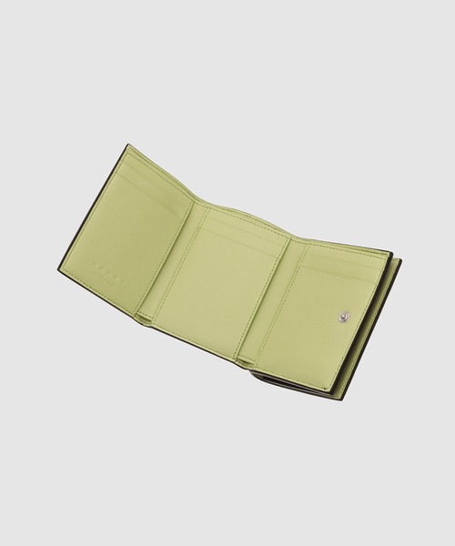 MARNI（マルニ）の「MENDING CALF LEATHER / 3つ折り財布（財布・メンズ・ブラック/マスタード/ボルドー/ブラウン/ダークグリーン・ONE SIZE）」の15枚目の写真