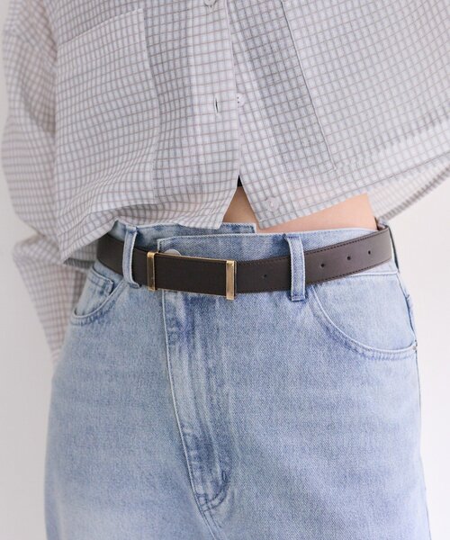 mystic(ミスティック)の「カバーベルト(ベルト・レディース・ベージュ/ブラック・ONE SIZE)」の1枚目の写真