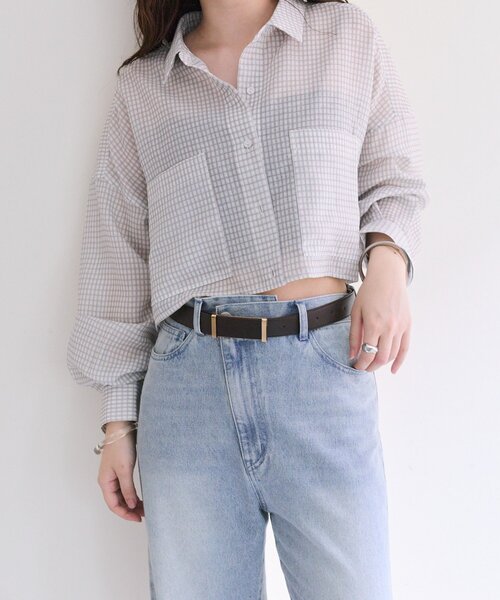 mystic(ミスティック)の「カバーベルト(ベルト・レディース・ベージュ/ブラック・ONE SIZE)」の3枚目の写真