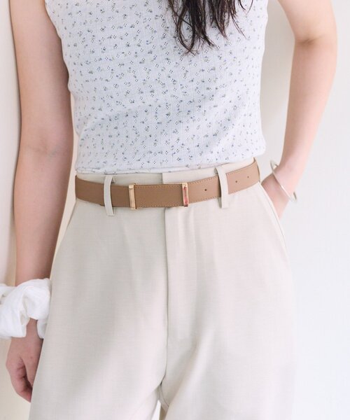 mystic(ミスティック)の「カバーベルト(ベルト・レディース・ベージュ/ブラック・ONE SIZE)」の10枚目の写真