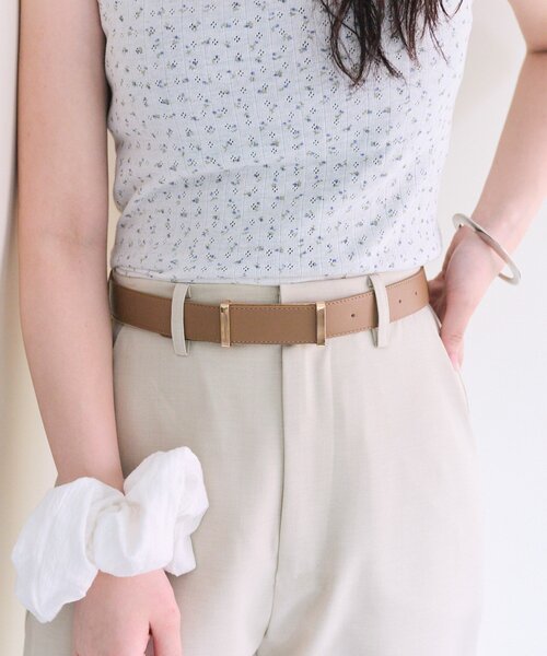 mystic(ミスティック)の「カバーベルト(ベルト・レディース・ベージュ/ブラック・ONE SIZE)」の11枚目の写真